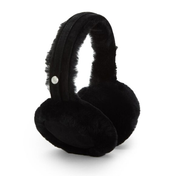 UGG Accessories - UGG Earmuffs Black Sheepskin Original Box Included NEW!
